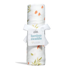 Load image into Gallery viewer, Rookie Humans Swaddle Enchanted Forest bamboo swaddle