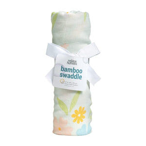 Rookie Humans Swaddle Enchanted Meadow bamboo swaddle