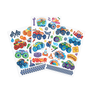 OOLY Tattoo-Palooza Temporary Tattoos - Monster Truck - 3 Sheets by OOLY