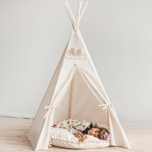 Load image into Gallery viewer, minicamp Teepee Minicamp Original Play Tent With Pompoms