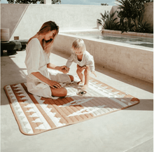 Load image into Gallery viewer, Little Lona Toddlekind Pretty Practical Indoor And Outdoor Water-Resistant Tribal Playmats