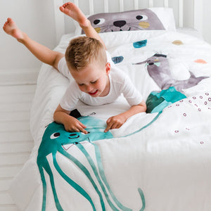 Rookie Humans Toddler Comforter Jellyfish Toddler Comforter