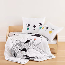 Load image into Gallery viewer, Rookie Humans Toddler Comforter Swan Toddler Bedding Set