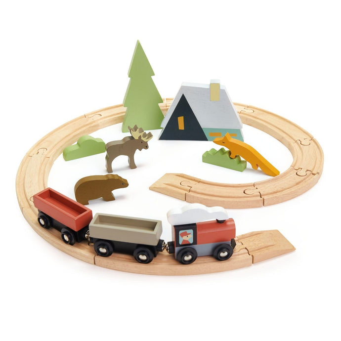 Tender Leaf Toy Trains & Train Sets Tender Leaf Treetops Train Set