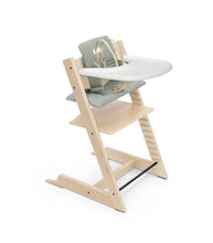 Load image into Gallery viewer, Stokke Tripp Trapp Complete Natural + Glacier Green Cushion + Tray Stokke Tripp Trapp® Complete High Chair Set