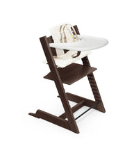 Load image into Gallery viewer, Stokke Tripp Trapp Complete Walnut + Wheat Cream + Tray Stokke Tripp Trapp® Complete High Chair Set
