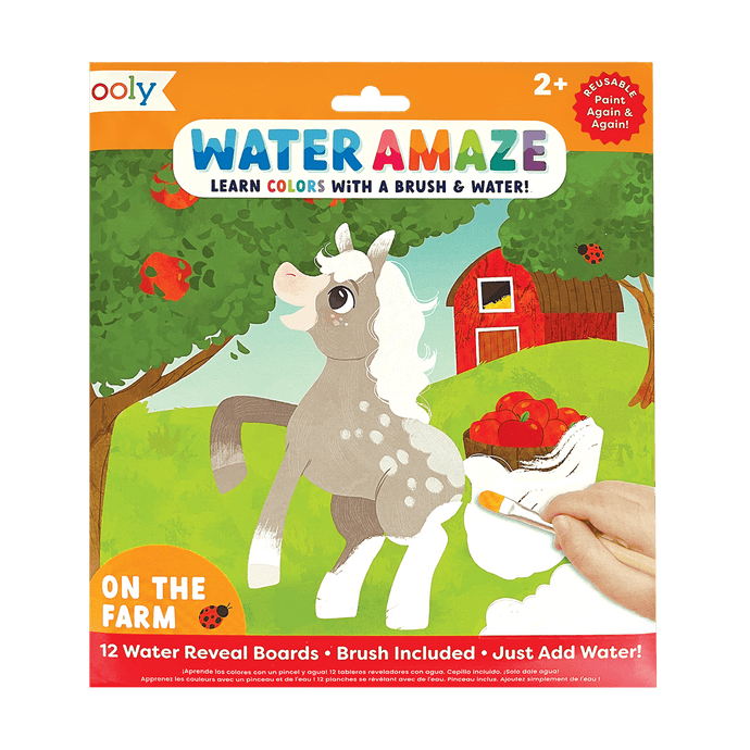OOLY Water Amaze Water Reveal Boards - On The Farm by OOLY