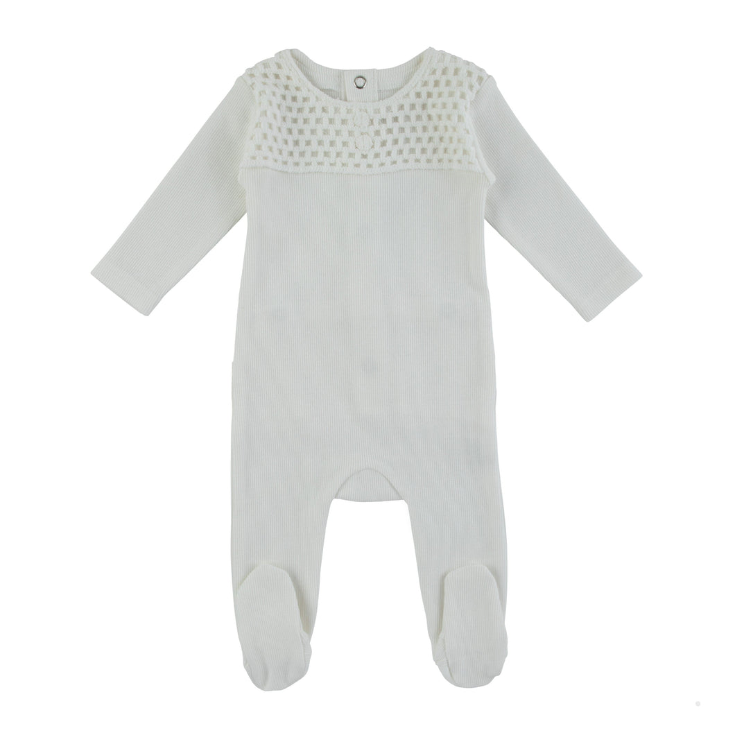 Cadeau Baby White / 3M Crochet front piece by Cadeau Baby