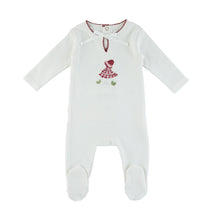 Load image into Gallery viewer, Cadeau Baby White / 3M Dolly (Footie) by Cadeau Baby