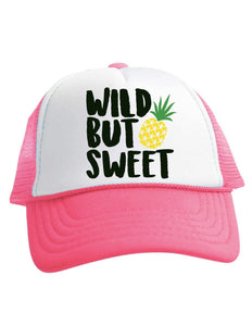 Beau & Belle Littles Wild But Sweet Trucker Hat (Light Pink) by Beau & Belle Littles