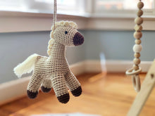 Load image into Gallery viewer, Aspen &amp; Maple Wooden Baby Gym - happy horse