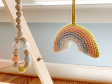 Load image into Gallery viewer, Aspen &amp; Maple Wooden Baby Gym - rainbow dreams