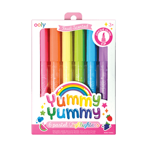 OOLY Yummy Yummy Scented Highlighters - Set of 6 by OOLY