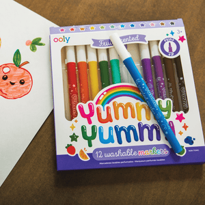 OOLY Yummy Yummy Scented Markers - Set of 12 by OOLY