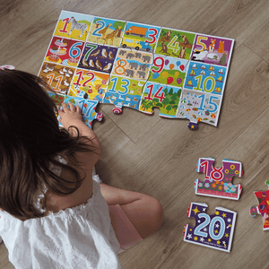 Bigjigs Toys 1-20 Floor Puzzle