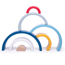 Load image into Gallery viewer, Bigjigs Toys 100% FSC Certified Rainbow Arches