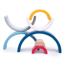 Load image into Gallery viewer, Bigjigs Toys 100% FSC Certified Rainbow Arches