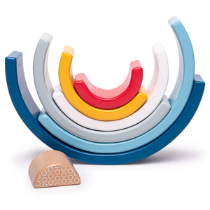 Bigjigs Toys 100% FSC Certified Rainbow Arches
