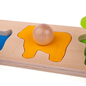 Bigjigs Toys Animal Matching Board