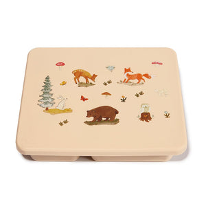 Austin Baby Collection Apparel & Accessories Austin Baby Collection Silicone Bento Box Woodland Oat