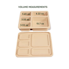 Load image into Gallery viewer, Austin Baby Collection Apparel &amp; Accessories Austin Baby Collection Silicone Bento Box Woodland Oat