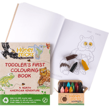 Load image into Gallery viewer, Honeysticks USA Arts and Crafts The Creative Kid Coloring Set - North American Adventure by Honeysticks USA