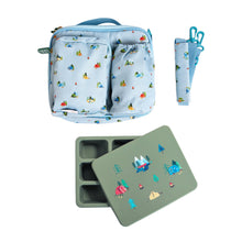 Load image into Gallery viewer, Austin Baby Collection Austin Baby Collection Bento and Lunch Bag Set Camper