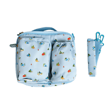 Load image into Gallery viewer, Austin Baby Collection Austin Baby Collection Lunch Bag Camper Lake Blue