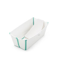 Load image into Gallery viewer, Stokke Baby Essentials White Aqua Stokke® Flexi Bath® Bundle