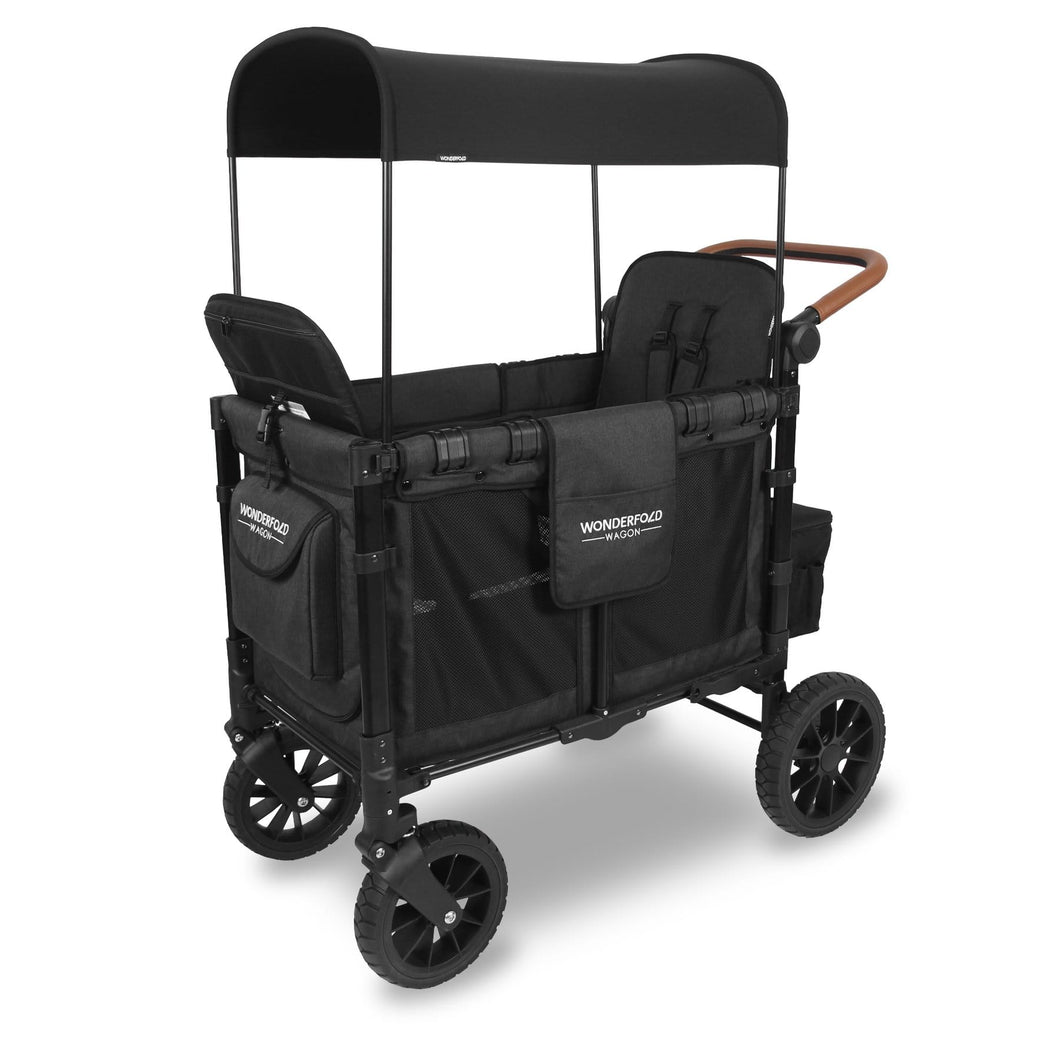 Wonderfold Wagon Baby Gear Charcoal Black Wonderfold Wagon W2S 2.0 Multifunctional Stroller Wagon (2 Seater)