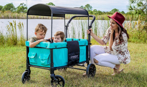 Wonderfold Wagon Baby Gear Wonderfold Wagon W1 Multifunctional Double Stroller Wagon (2 Seater)