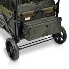 Load image into Gallery viewer, Wonderfold Wagon Baby Gear Woodland Green Wonderfold Wagon X4 Woodland Green Pull &amp; Push Double Stroller Wagon with Automatic Magnetic Seatbelt Buckles (4 Seater)