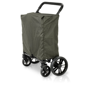 Wonderfold Wagon Baby Gear Woodland Green Wonderfold Wagon X4 Woodland Green Pull & Push Double Stroller Wagon with Automatic Magnetic Seatbelt Buckles (4 Seater)