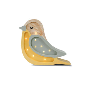 Little Lights US Baby & Toddler Khaki/Mustard Little Lights Mini Bird Lamp