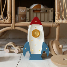 Load image into Gallery viewer, Little Lights US Baby &amp; Toddler Little Lights Mini Rocket Ship Lamp