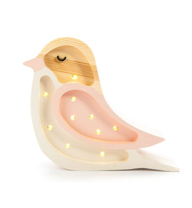 Little Lights US Baby & Toddler Strawberry/Cream Little Lights Mini Bird Lamp