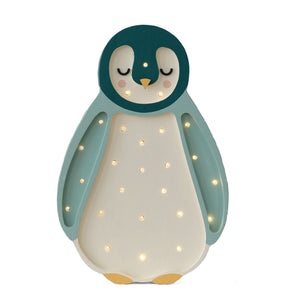 Little Lights US Baby & Toddler Teal Little Lights Penguin Lamp