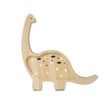 Load image into Gallery viewer, Little Lights US Baby &amp; Toddler Wood Little Lights Mini Dino Lamp