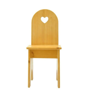 Little Colorado Baby Toys & Activity Equipment Honey Oak Pine / Heart Cut Little Colorado Solid Back Chair