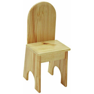 Little Colorado Baby Toys & Activity Equipment Natural Pine / No Cut Little Colorado Solid Back Chair