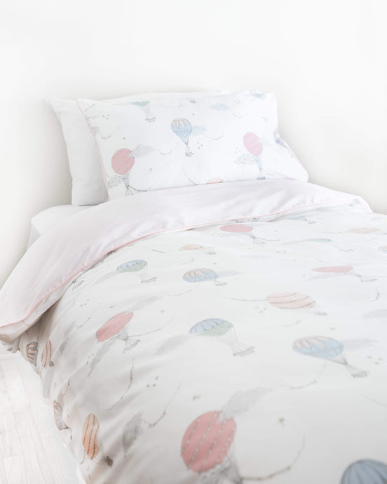 Gooselings Bedding Gooselings Touch The Sky Twin Set - Pink