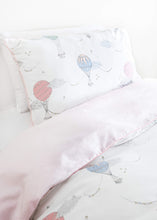 Load image into Gallery viewer, Gooselings Bedding Without Monogram Gooselings Touch The Sky Twin Set - Pink