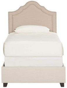 Safavieh Beds And Headboards Light Beige Safavieh Theron Bed