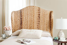 Load image into Gallery viewer, Safavieh Beds And Headboards Natural / Twin Safavieh Nadine Winged Headboard