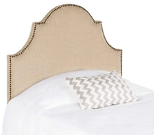 Load image into Gallery viewer, Safavieh Beds And Headboards Safavieh Hallmar Kids Bed Arched Headboard - Nail Head