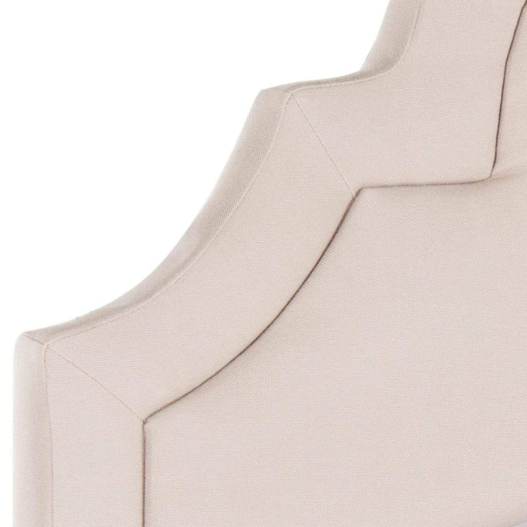 Safavieh Beds And Headboards Taupe Safavieh Kerstin Arched Headboard