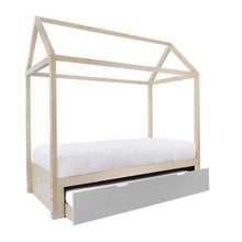 Load image into Gallery viewer, Nico and Yeye Beds And Headboards TWIN / MAPLE / GRAY Nico and Yeye Domo Zen Bed with Trundle