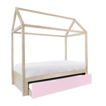 Load image into Gallery viewer, Nico and Yeye Beds And Headboards TWIN / MAPLE / PINK Nico and Yeye Domo Zen Bed with Trundle