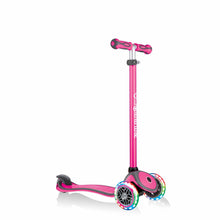 Load image into Gallery viewer, Globber Bicycles, Tricycles, and Scooters DEEP PINK Globber Go Up Comfort Lights Scooter