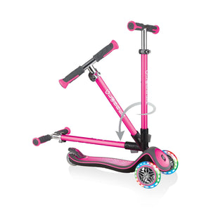 Globber Bicycles, Tricycles, and Scooters Globber Elite Deluxe Lights Scooter